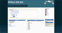 Desktop Screenshot of mobile-sms.biz